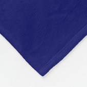 Baseball Dekbed met je tekst en kleuren Fleece Deken (Hoek)