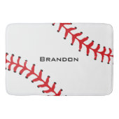 Baseball Design Bath Mat (Voorkant)
