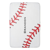 Baseball Design Bath Mat (Voorkant Verticaal)