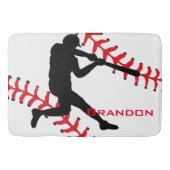 Baseball Design Bath Mat (Voorkant)