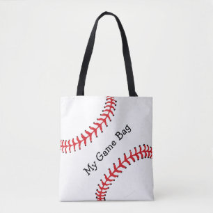 Baseball Design Canvas tas