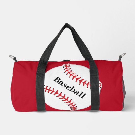 Baseball Design Duffel Bag Plunjezak (Voorkant)