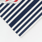 Baseball Design Fleece Blanket (Hoek)