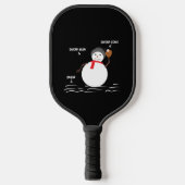 Baseball Design for Base Ball Lovers Pickleball Paddle (Voorkant)