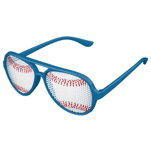 Baseball Design Foto zonnebril Shades (Gekanteld)