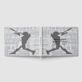 Baseball Design Guest Book Gastenboek (Volledig)