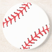 Baseball Design II Round Onderzetter (Voorkant)