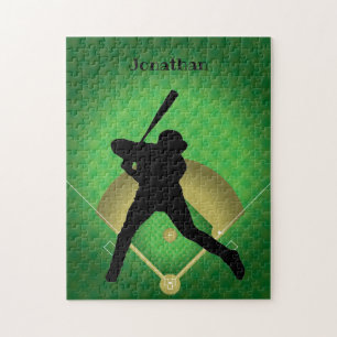Baseball Design Jigzaag Puzzle Legpuzzel