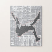 Baseball Design Jigzaag Puzzle Legpuzzel (Verticaal)