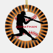 Baseball Design Ornament (Voorkant)