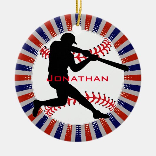 Baseball Design Ornament (Voorkant)