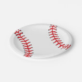 Baseball Design Paper Party-Bord Papieren Bordje (Gekanteld)