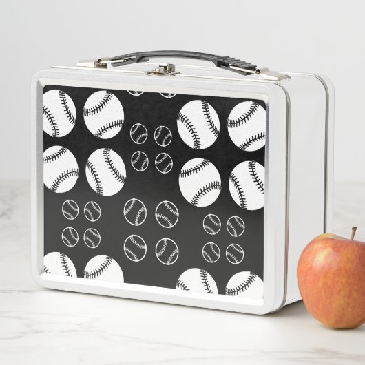 Baseball Design Pattern Illustrated Sports Art (In situ)