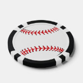 Baseball Design Poker Chips (Enkel)