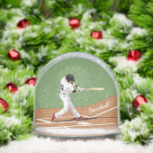 Baseball Design Snow Globe Sneeuwbol (Kerstmis)