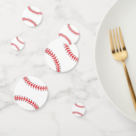 Baseball Design Table Confetti