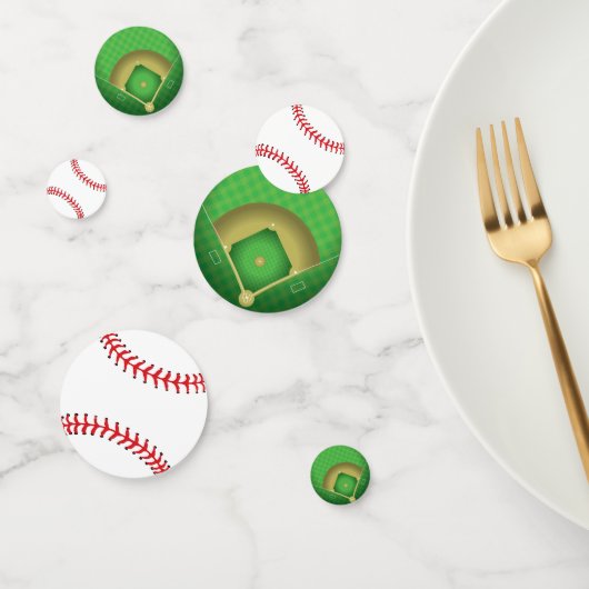 Baseball Design Table Confetti (Groep)