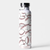 Baseball Design Thors Copper Vacuum geïsoleerd Waterfles (Rechts)