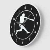 Baseball Design Wall klok (Hoek)
