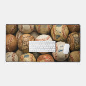  Baseball Desk Mat – Klassieke Sport (Keyboard & Muis)