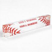 Baseball Desk-naamplaat Naambordje