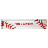 Baseball Desk-naamplaat Naambordje (Voorkant)
