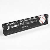Baseball Desk Name Bord Naambordje