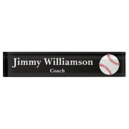 Baseball Desk Name Bord Naambordje
