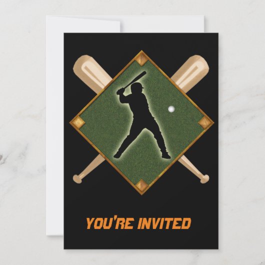 Baseball Diamond Batter 1 Kaart (Voorkant)