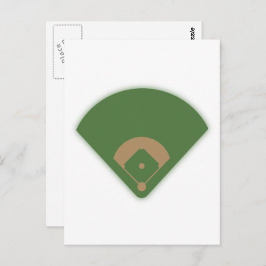 Baseball Diamond: Briefkaart (Voorkant / Achterkant)