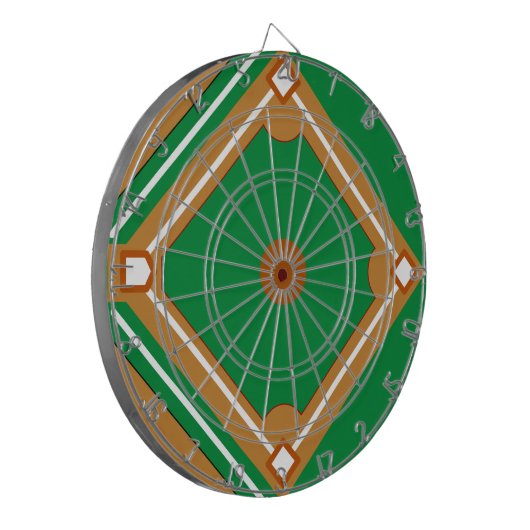 Baseball Diamond Dartbord (Voorkant Links)