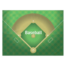 Baseball Diamond Design Tablecloth Tafelkleed