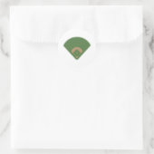 Baseball Diamond: Ronde Sticker (Tas)