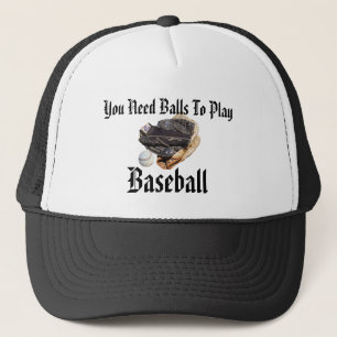 Baseball die je nodig hebt, is grappige Logo, Trucker Pet