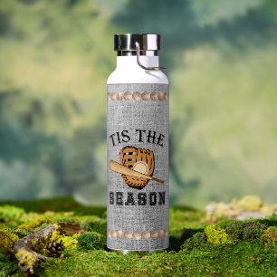 Baseball - dit is het seizoen - gemonocenteerd waterfles