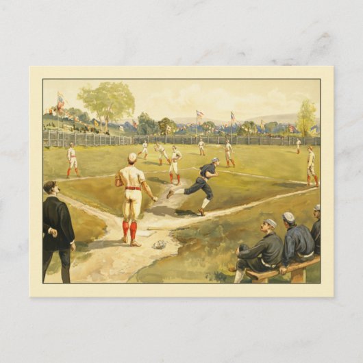 Baseball door Henry Sandham Briefkaart (Voorkant)