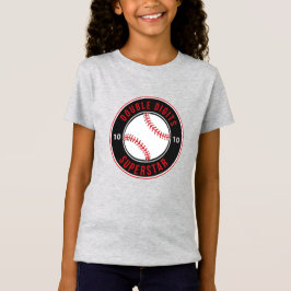 Baseball Double Digits Superstar 10th BIRTHDAY T-shirt