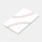 Baseball-draden Post-it® Notes (Schuin)