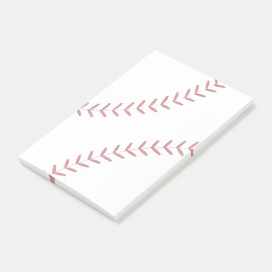 Baseball-draden Post-it® Notes (Schuin)