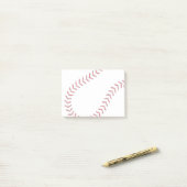 Baseball-draden Post-it® Notes (Op bureau)