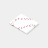 Baseball-draden Post-it® Notes (Schuin)