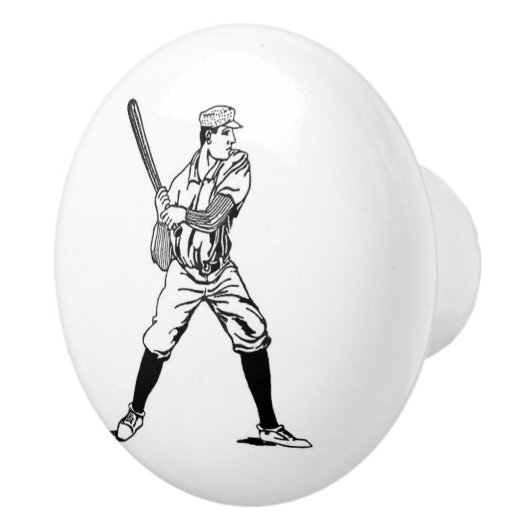  Baseball Drawer Pull Knob Handle Sporty Keramische Knop (Rechts)