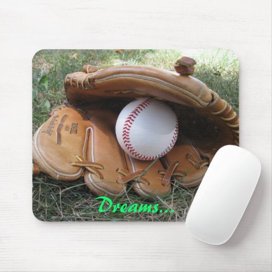 Baseball Dreams... Mousepad Muismat (Met muis)