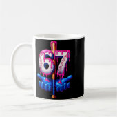 Baseball Drip 6 7 Number 67 Six Seven Meme Mens Bo Koffiemok (Links)