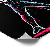 Baseball Drip 6 7 Number 67 Six Seven Meme Mens Bo Poster (Hoek)