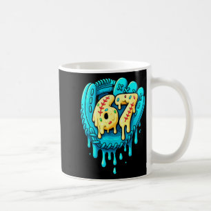 Baseball Drip 6 7 Nummer 67 Zes Zeven Meme Heren B Koffiemok