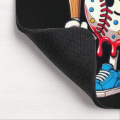 Baseball Drip Baseball Life Style 101 Apparel Yout Muismat (Hoek)