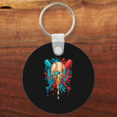 Baseball Drip Baseball Lifestyle 101 Jongens Ic Sleutelhanger (Voorkant)