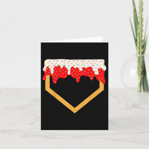 Baseball Drip Boys Home Bord Ice Cream Sprinkles Kaart