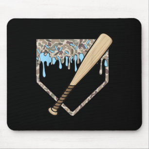 Baseball Drip Camo Baseball Home Bord Bat Boys Sp Muismat